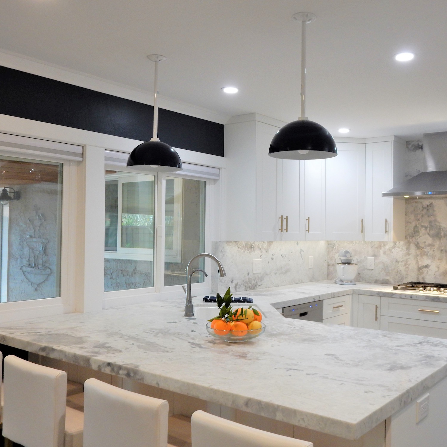 Loma Stem Mount Pendant Light | Photo Courtesy of Homeowner
